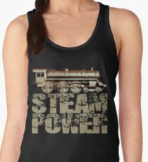 Steam Power Vintage Steam Engine Women's Tank Top