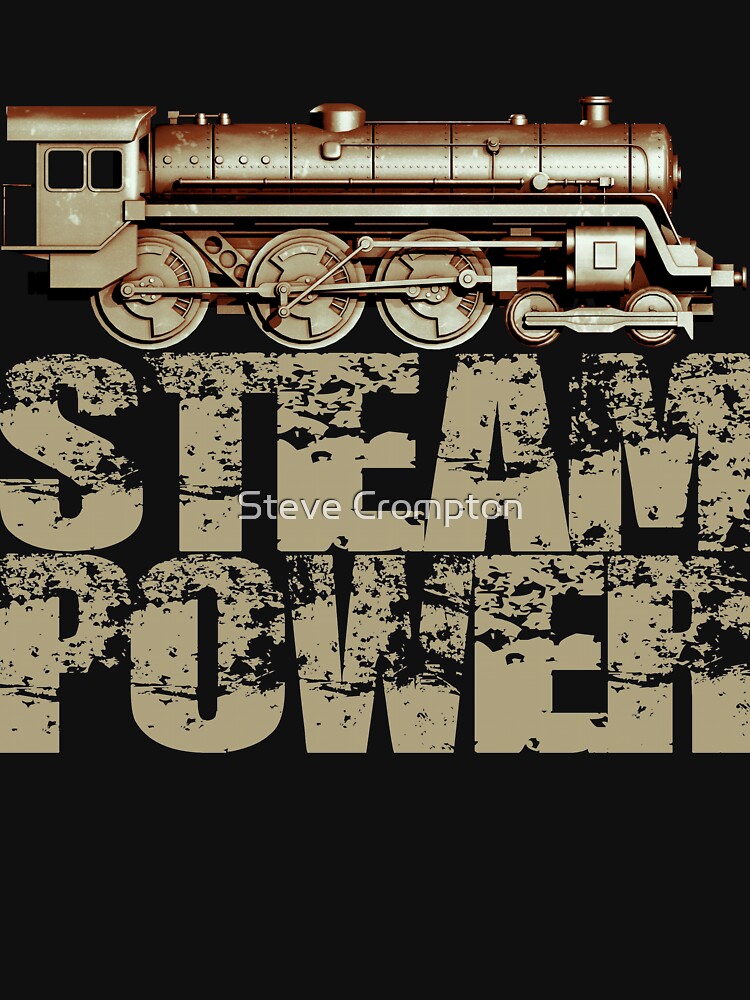 Steam Power Vintage Steam Engine by SC001