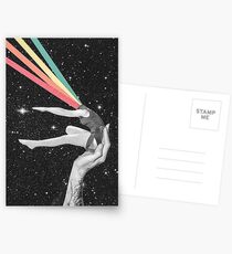Rainbow dancer Postcards