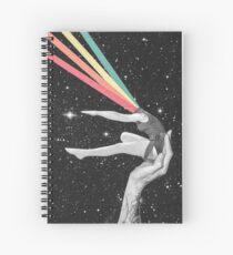 Rainbow dancer Spiral Notebook