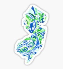 New Jersey Pattern Sticker