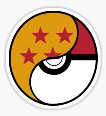 Dragon Ball x Pokemon Sticker