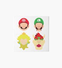 Super Mario Characters Art Board