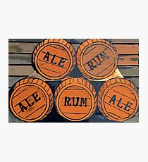 Ale to Rum Photographic Print