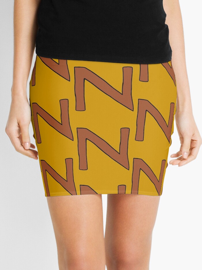 Squid Rocket Power Mini Skirt By Noveltee Shirts Redbubble