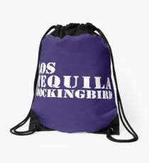 Los Tequila Mockingbird Drawstring Bag
