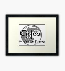 Giles the Teenager Tolerator Framed Print