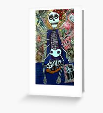 Tribute to Frida (Kahlo) Greeting Card