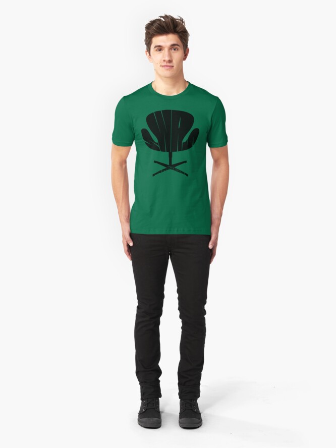 Alternate view of Black Swan Slim Fit T-Shirt