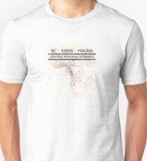 Uncharted - SIC PARVIS MAGNA Unisex T-Shirt