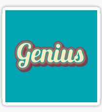 Genius Sticker