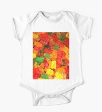 colorful sweet tooth foodie candy gummy bear One Piece - Short Sleeve