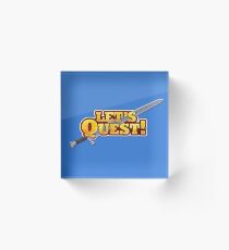 Let's Quest! Acrylic Block