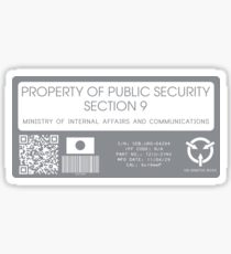 Property of Section 9 Sticker