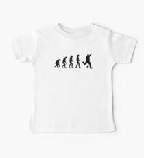 Evolved to play Soccer Baby Tee