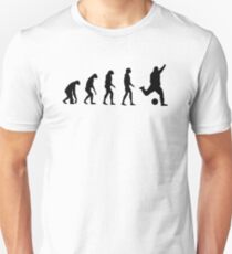 Evolved to play Soccer Slim Fit T-Shirt