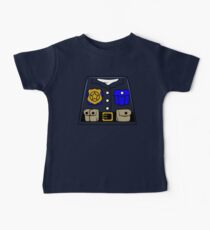 Cop Polizist Minifig Baby T-Shirt