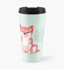 "No One Knows What They're Doing" Shiba Travel Mug