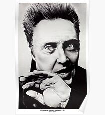 Christopher Walken - Ballpoint Pen Poster
