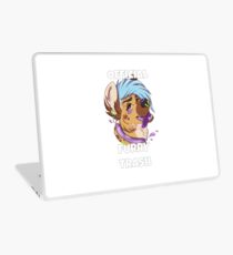 Offizieller pelziger Abfall Laptop Folie