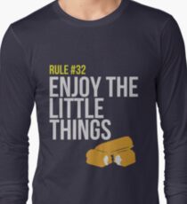 Zombie Survival Guide - Rule #32 - Enjoy the Little Things Long Sleeve T-Shirt