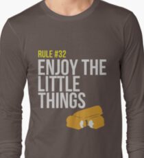 Zombie Survival Guide - Rule #32 - Enjoy the Little Things Long Sleeve T-Shirt