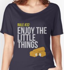 Zombie Survival Guide - Rule #32 - Enjoy the Little Things Women's Relaxed Fit T-Shirt