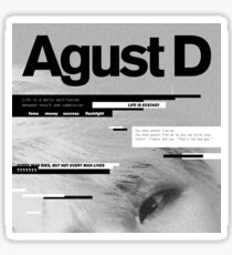 AGUST D Sticker