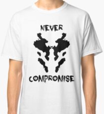 Niemals Rorschach Watchmen kompromittieren Classic T-Shirt