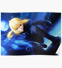 Fate Zero Saber Poster