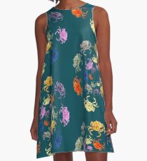 Invasion of the crabs A-Line Dress