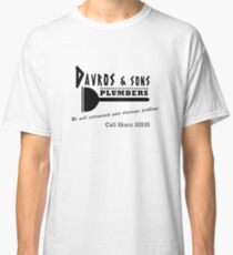 Davros and sons, plumbers... Classic T-Shirt