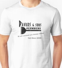 Davros and sons, plumbers... (aged) Unisex T-Shirt