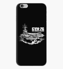 Aircraft carrier Ronald Reagan iPhone Case