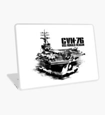 Aircraft carrier Ronald Reagan Laptop Skin