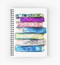 Stack of Books Spiral Notebook