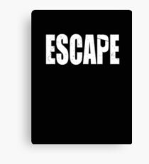 Escape Canvas Print