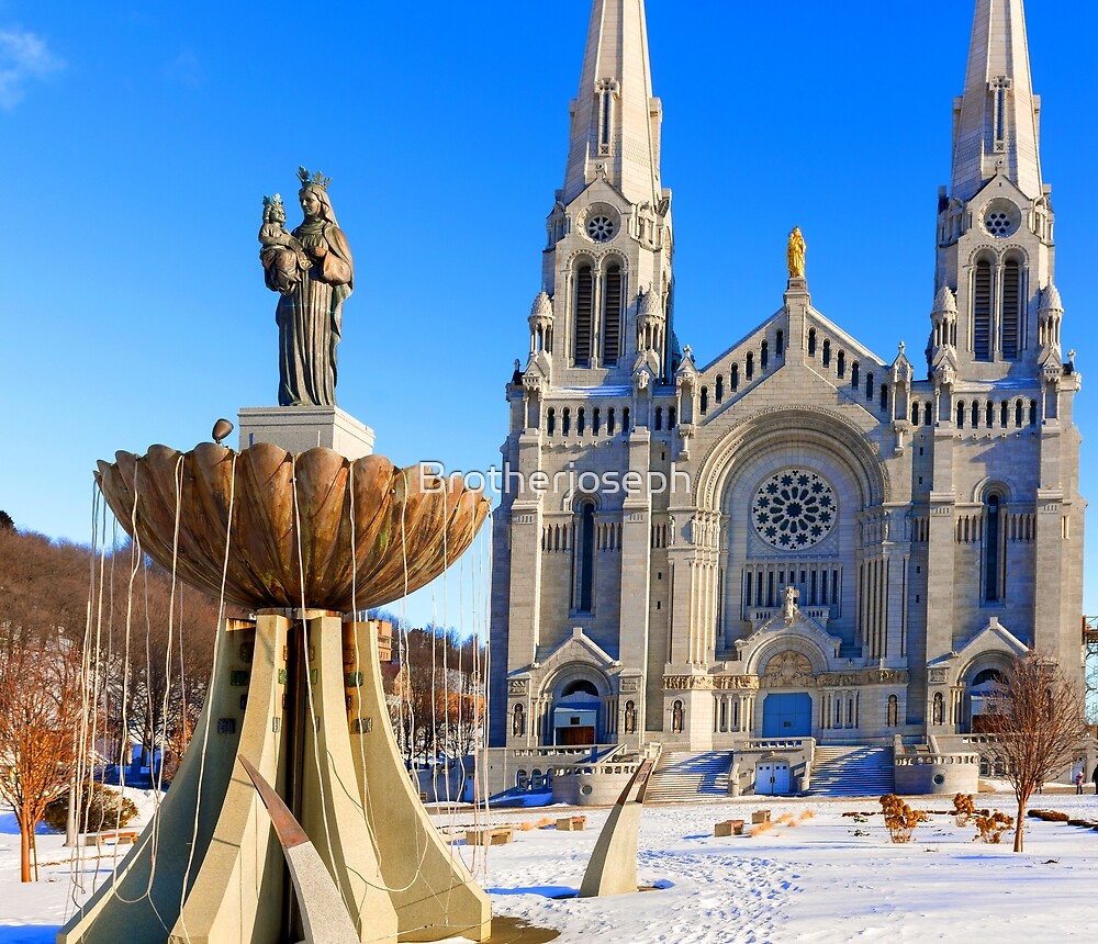 "Shrine of Saint Anne de Beaupre" by Brotherjoseph Redbubble