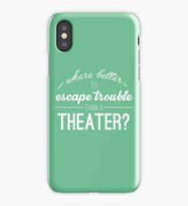 Escape Trouble iPhone Case