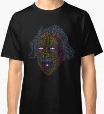 Acid Scientist tongue out psychedelic art poster Classic T-Shirt
