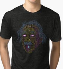Camiseta de tejido mixto Científico Ácido extirpa el cartel de arte psicodélico