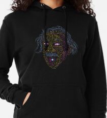Psychedelisches Kunstplakat der sauren Wissenschaftlerzunge heraus Leichter Hoodie