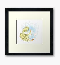 Ninetales Alola+normal Framed Print