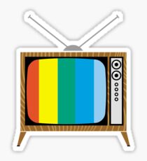 Retro TV Sticker