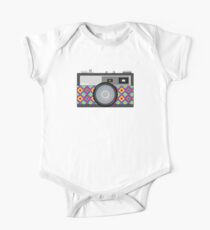 Retro Camera One Piece - Short Sleeve