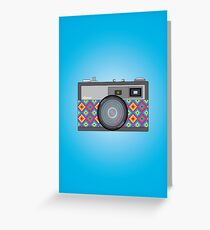 Retro Camera Greeting Card