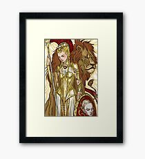 Virginia-Minerva Framed Print