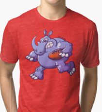 Rugby Rhinoceros Tri-blend T-Shirt