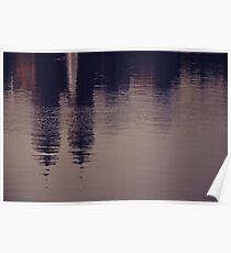 New York reflected Poster