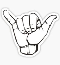 shaka Sticker